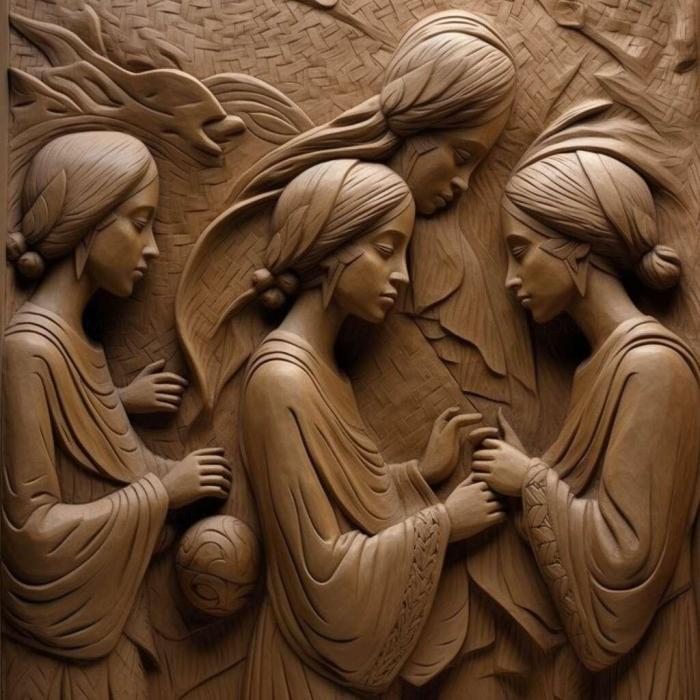 نموذج ثلاثي الأبعاد لآلة CNC 3D Art 